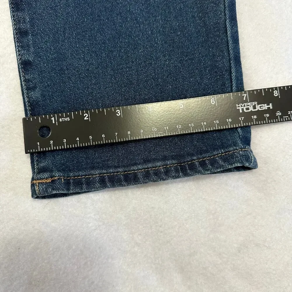 True Religion Rocco Flap Pocket Skinny Jeans Dark Wash Denim 36x32 NWT
